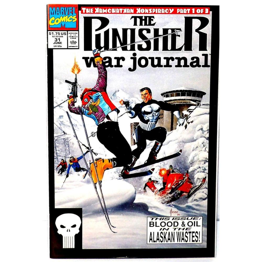 Marvel Comics THE PUNISHER War Journal #31 1991