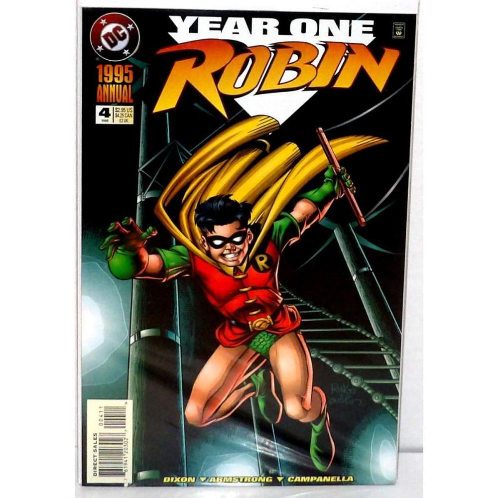 DC Comics YEAR ONE ROBIN #4 1995