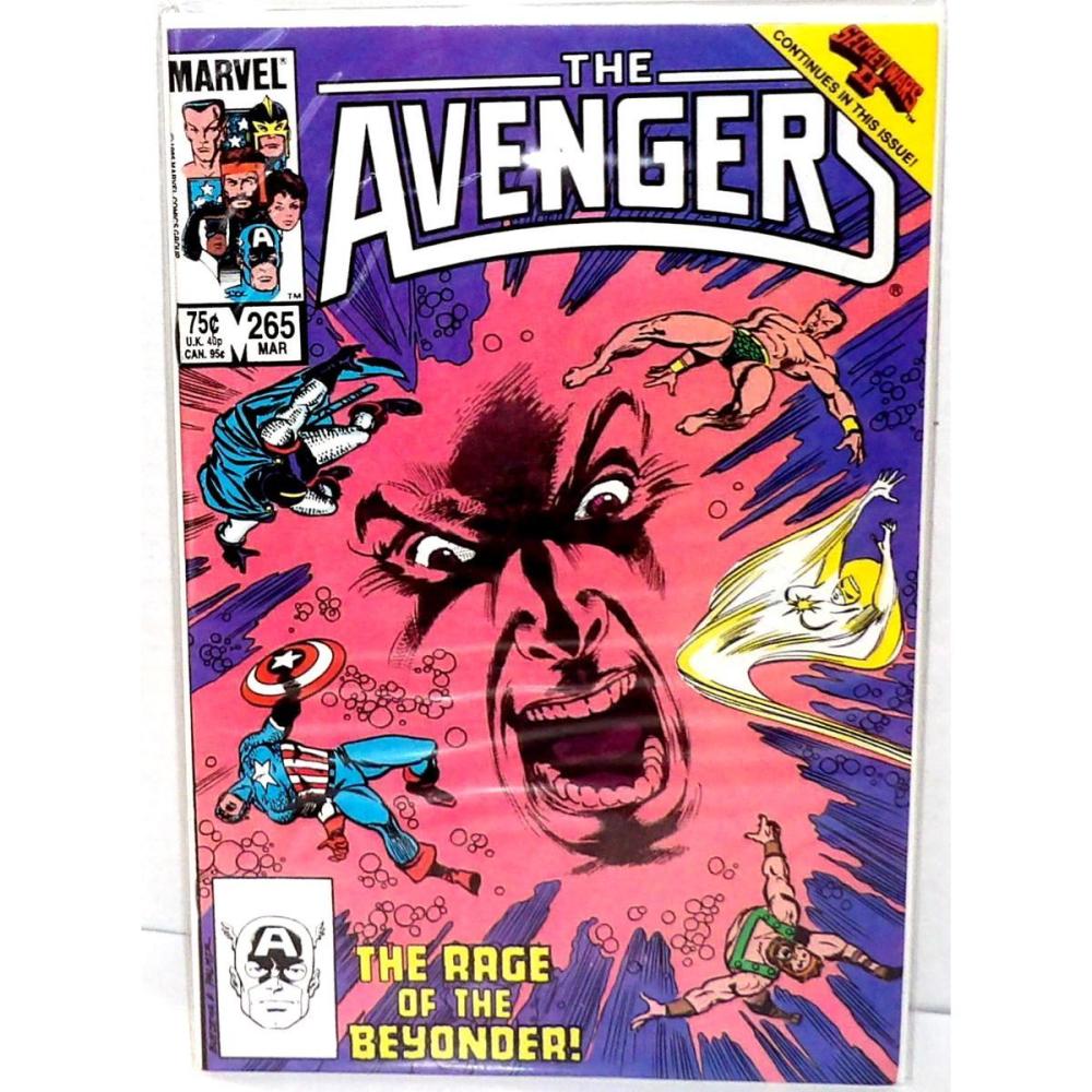 Marvel Comics THE AVENGERS #265 1986
