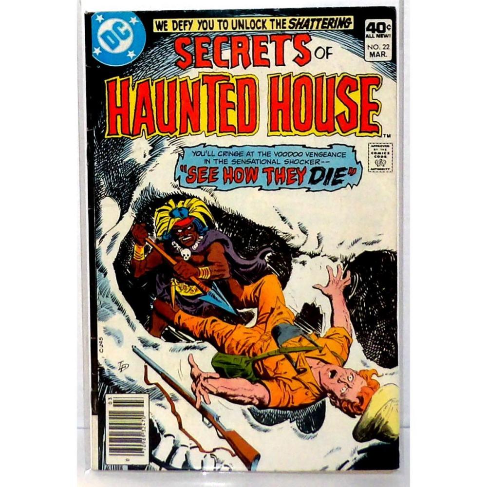DC Comics SECRETS of HAUNTED HOUSE #22 1980