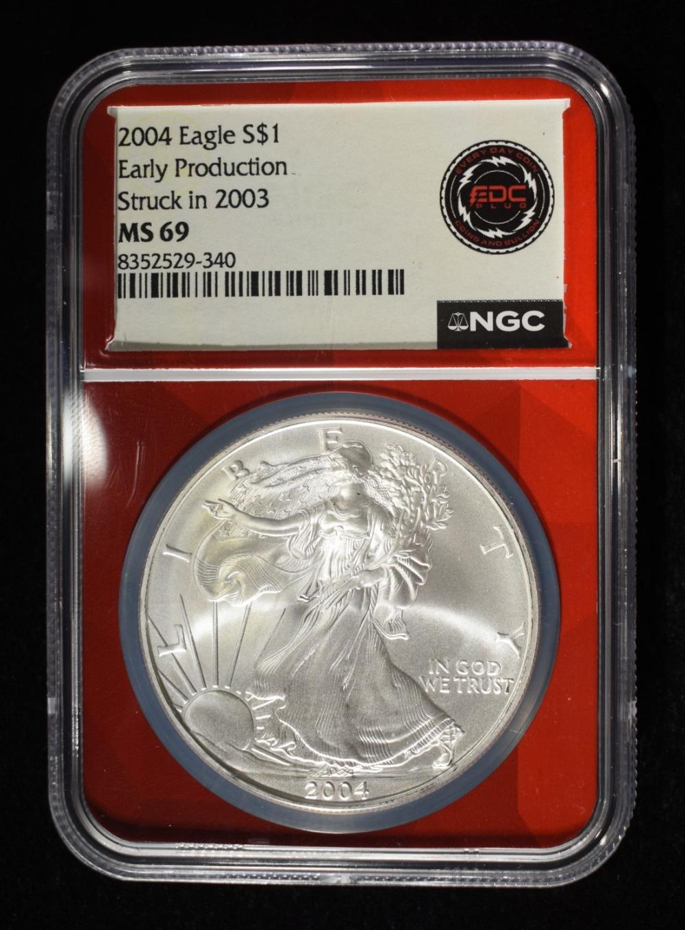 2004 AMERICAN SILVER EAGLE ... image