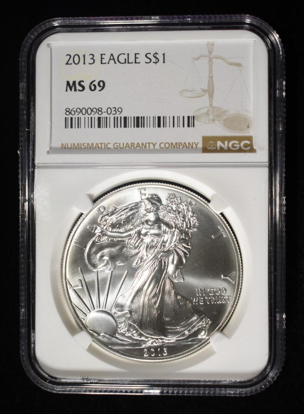 2013 AMERICAN SILVER EAGLE ... image