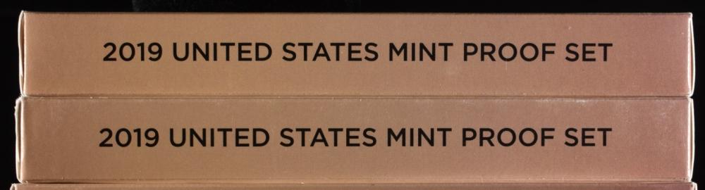 (2) 2019 US MINT PROOF SETS