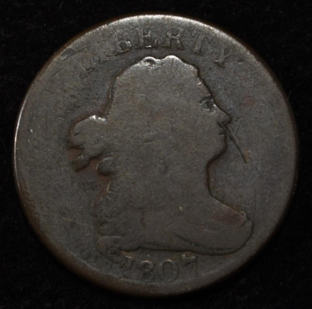 1807 HALF CENT GOOD