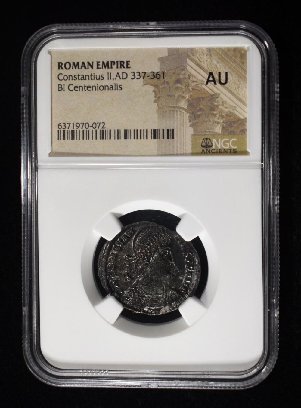 CONSTANTIUS II, AD 337-361 NGC AU