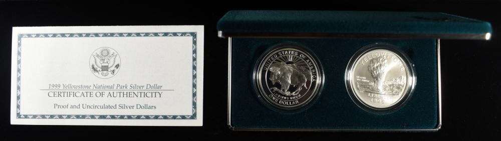 1999 COMMEM SET YELLOWSTONE... image