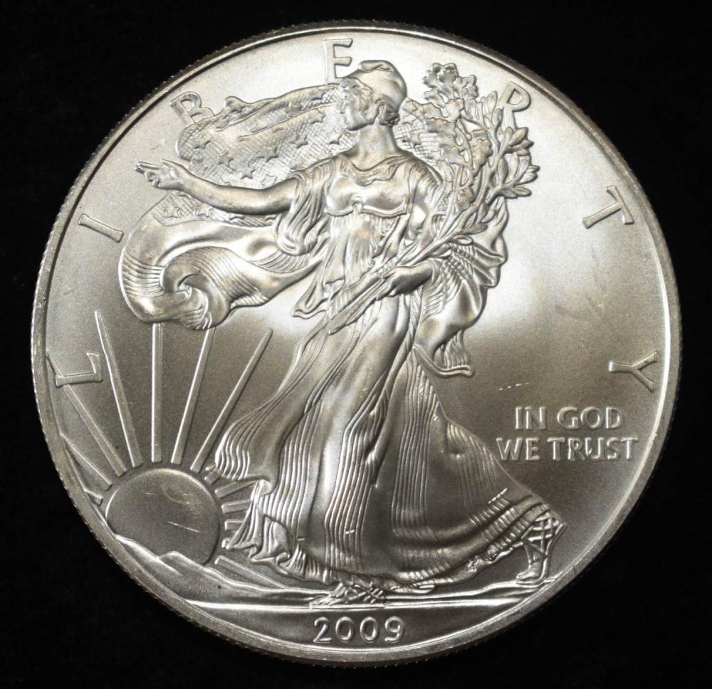 2009 AMERICAN SILVER EAGLE