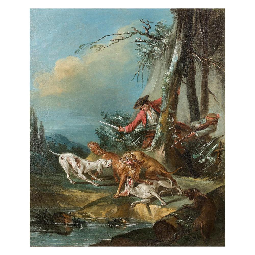 ECOLE FRANÇAISE DU XVIIIe SIECLE, SUIVEUR DE JEAN BAPTISTE OUDRY
