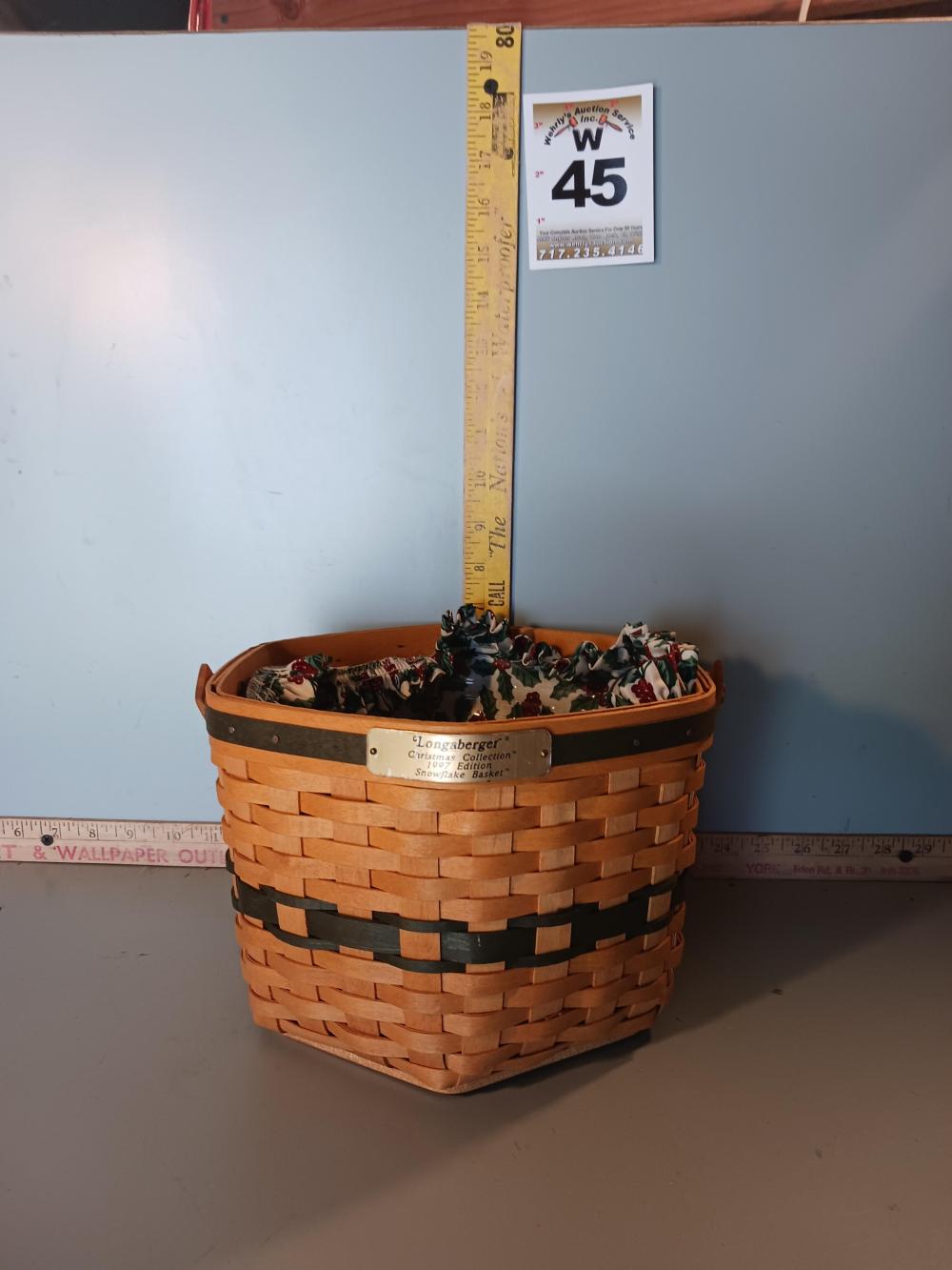 1997 Longaberger Basket