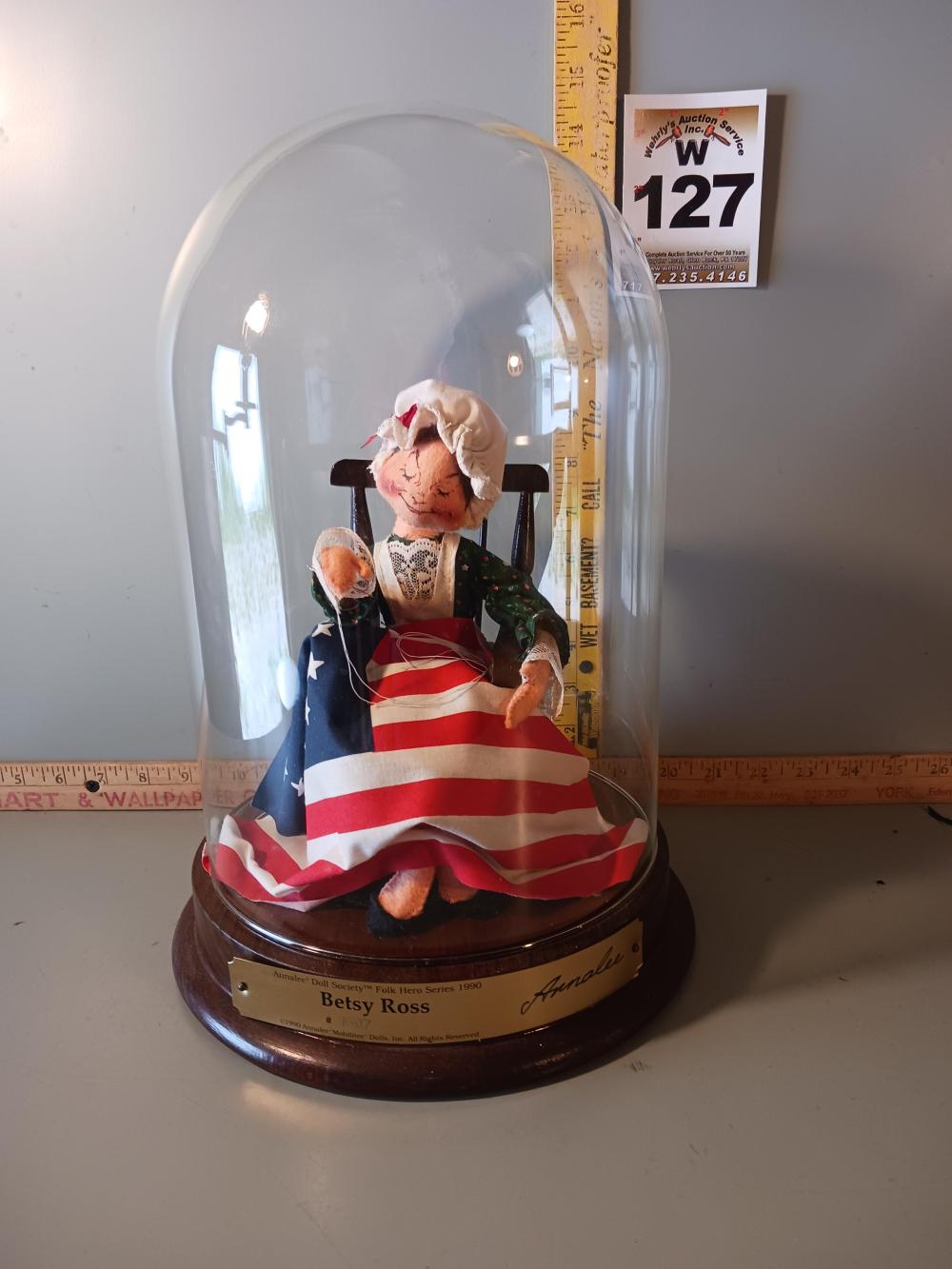 Betsy Ross Annalee in Dome