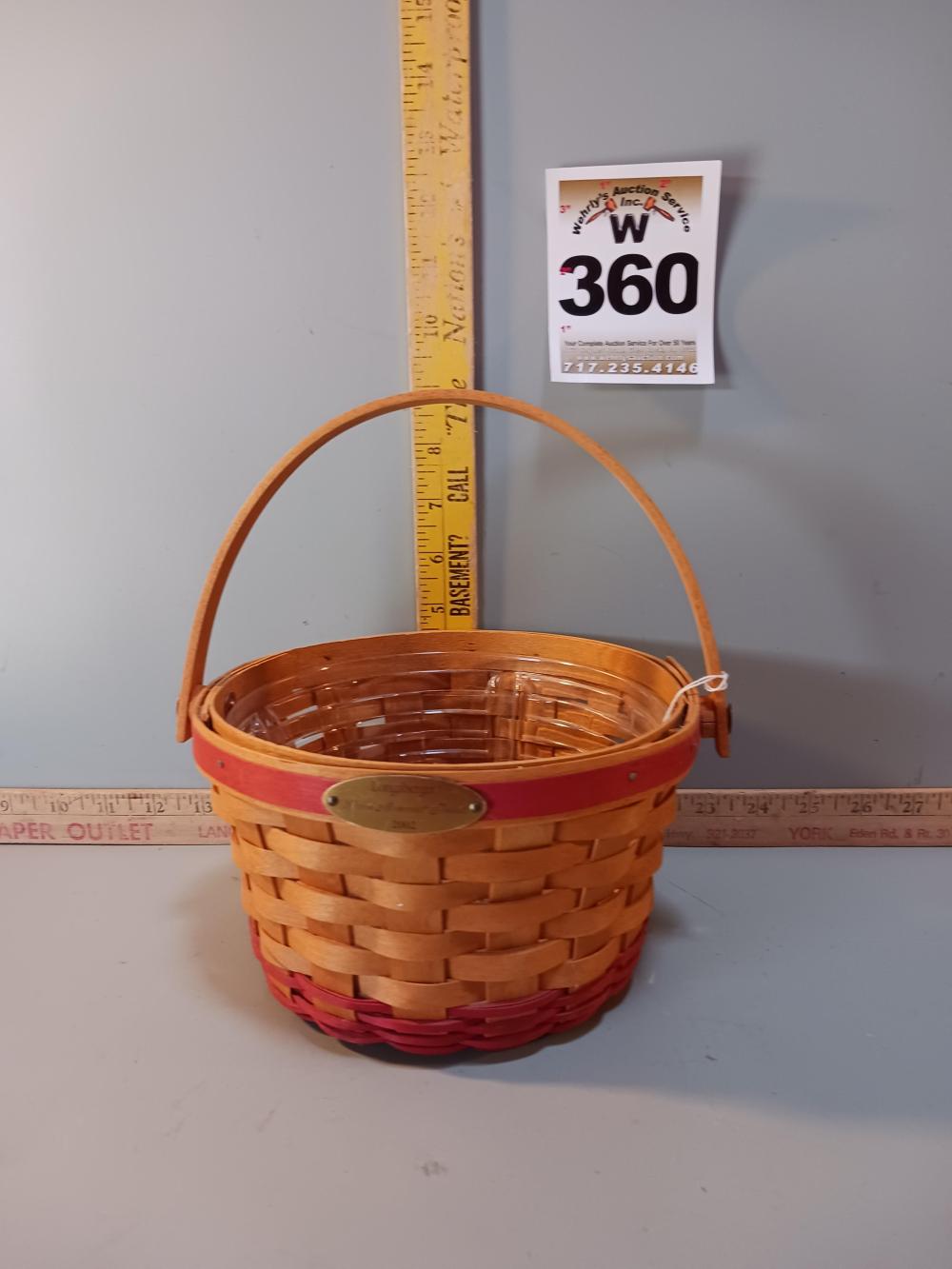 2001 Longaberger Basket