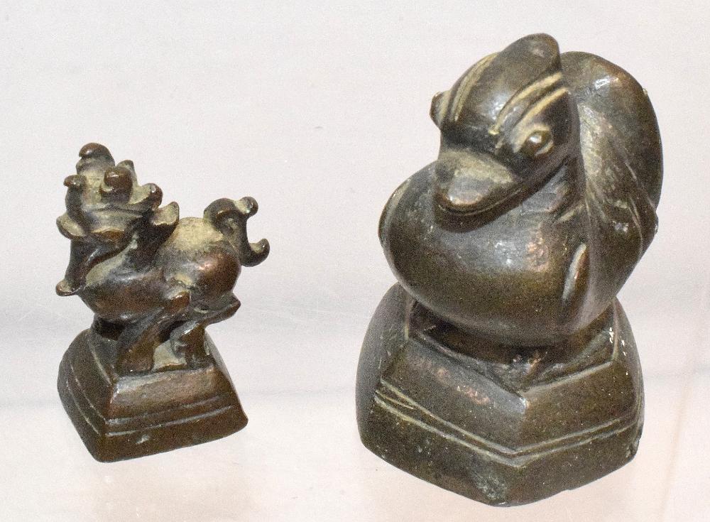 EARLY BURMESE BRONZE OPIUM ... image