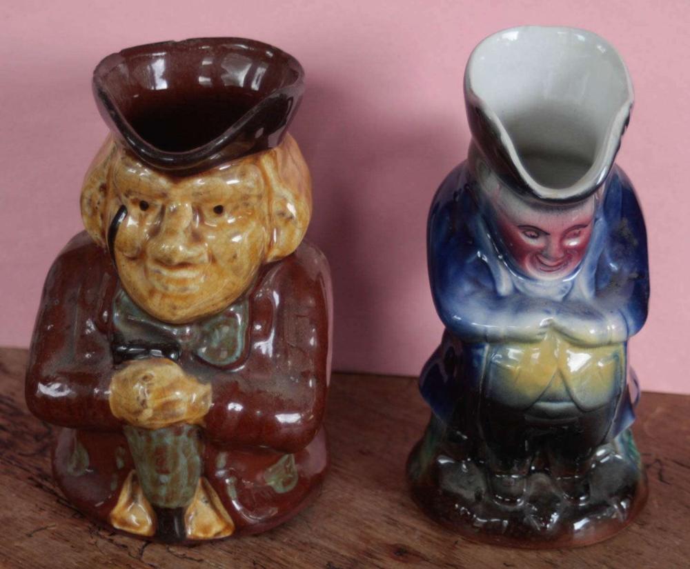 pair antique English stonew... image