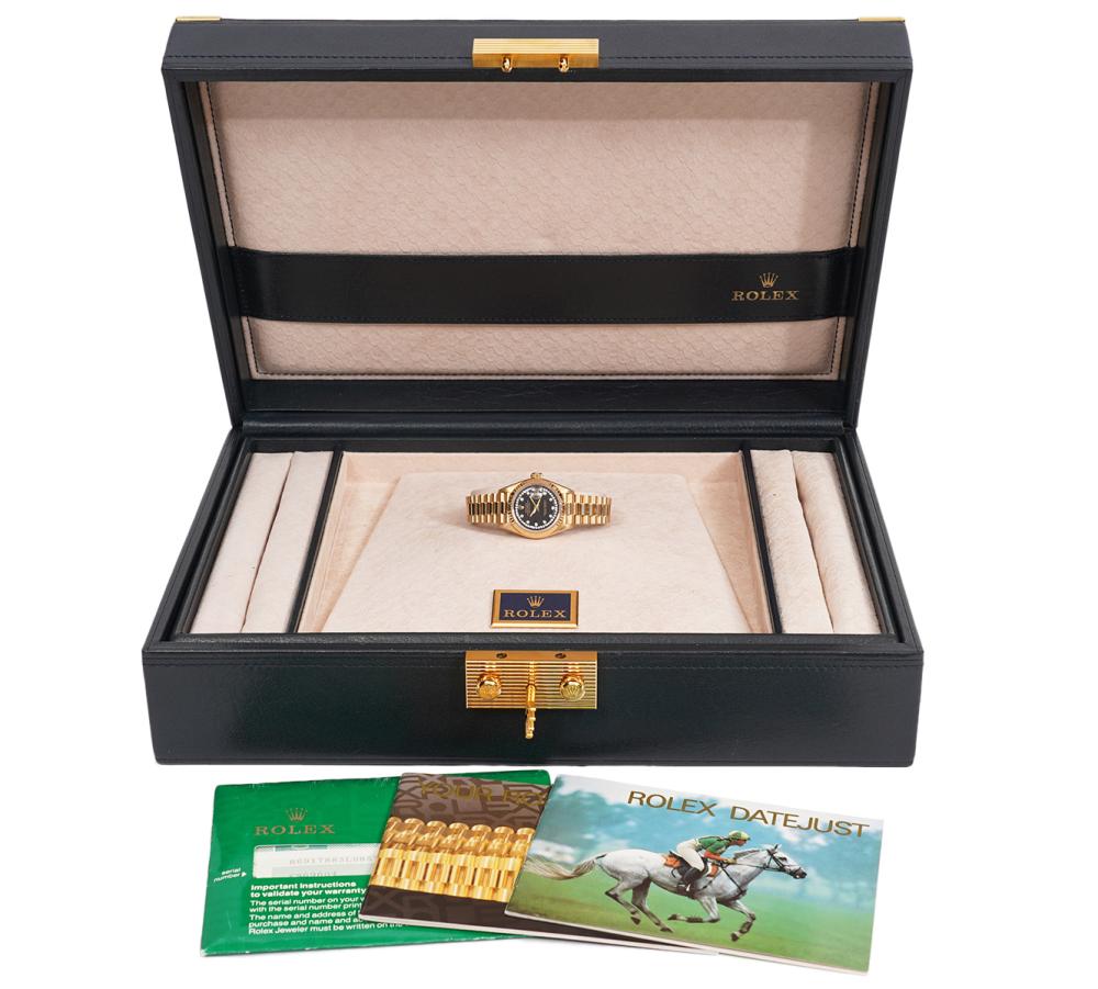 Rolex President Datejust 18K YG Diamond Bezel