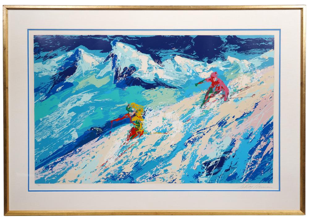 Leroy Neiman 'Downers 1970' Serigraph