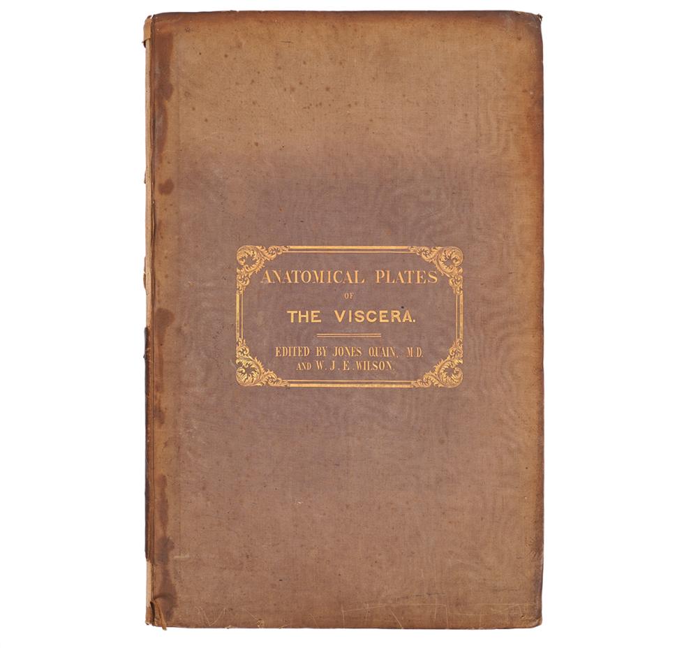 Anatomical Plates of the Viscera' Hardcover Book