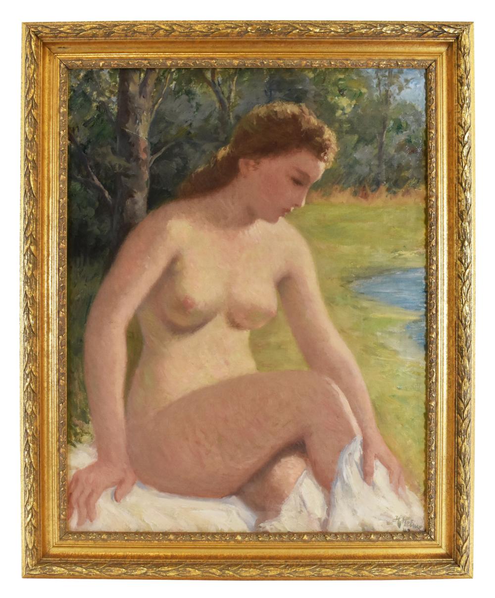 KARL KEHR (German. 1866-1919) PAIINTING