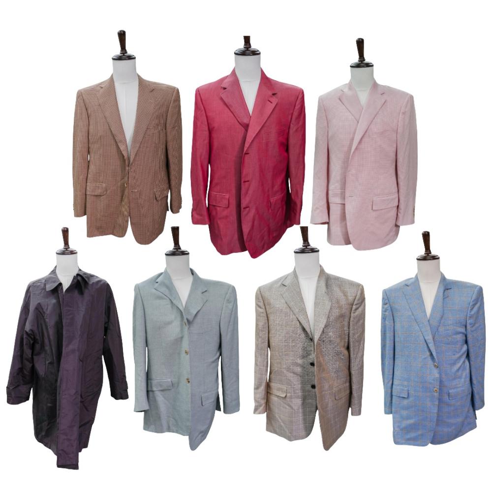 (7 Pc) G.Cavalli, Canali, Zegna, Ralph Lauren Men's Fashion Grouping