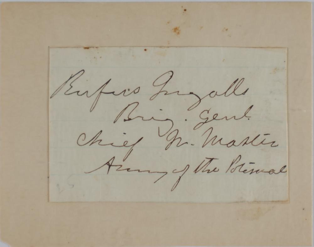 RUFUS INGALLS