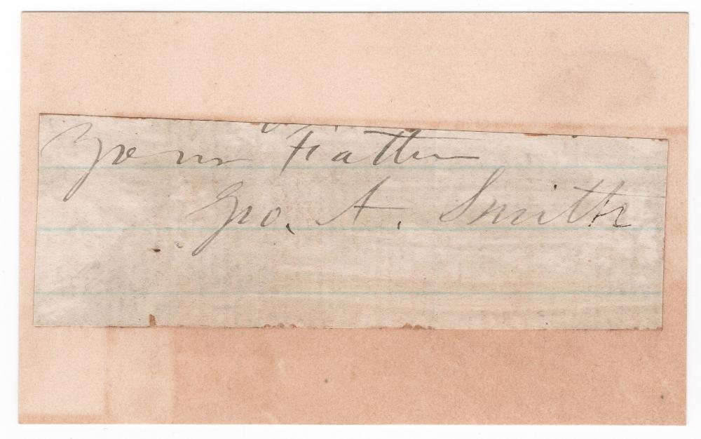 GEORGE AUGUSTUS SMITH III