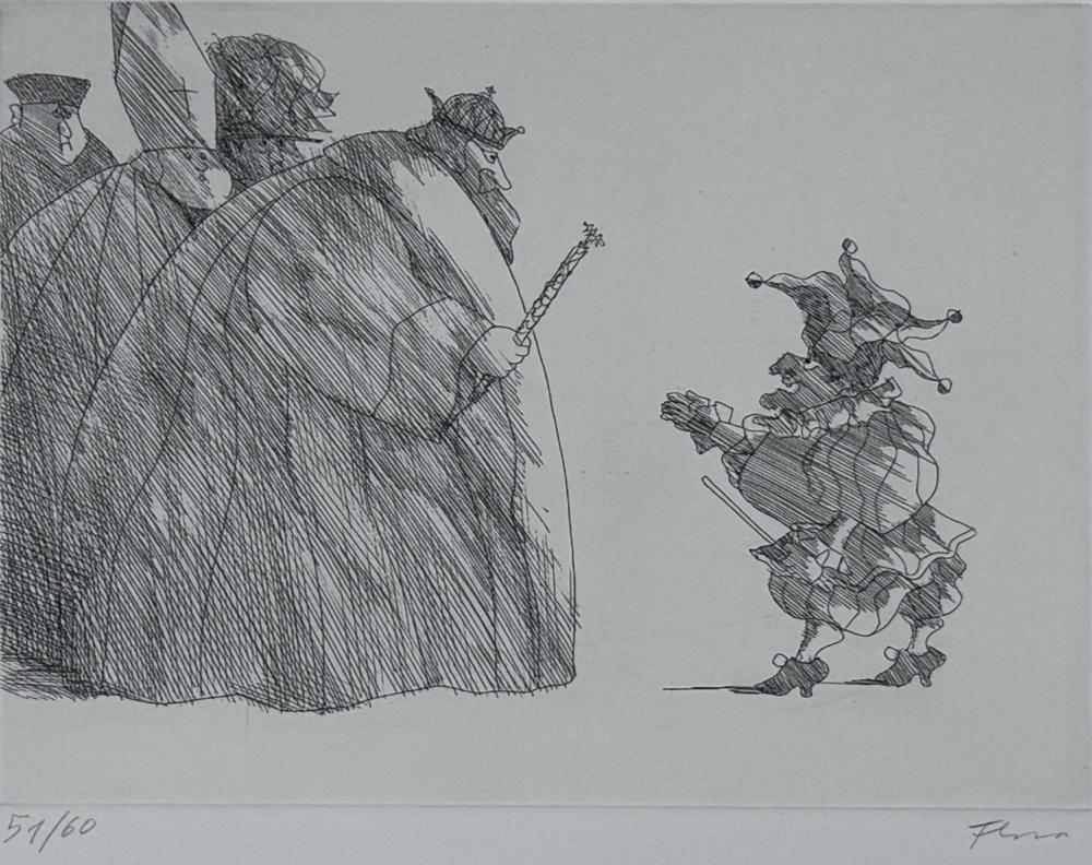 Paul Flora Artwork for Sale at Online Auction | Paul Flora