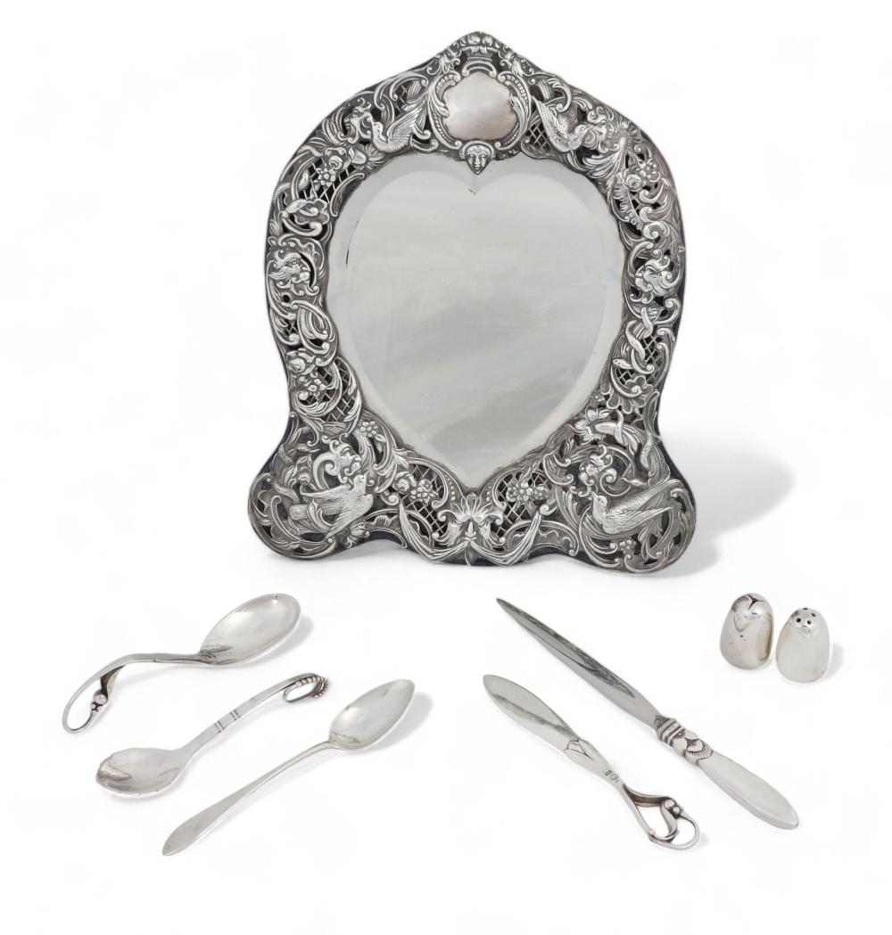 lAn assembled seventeen piece group of International silver tableware, various makers, late 19th-20th century