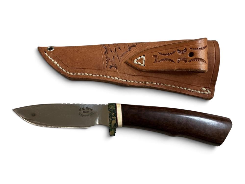M.E. Miller Small Hunting Knife 8”
