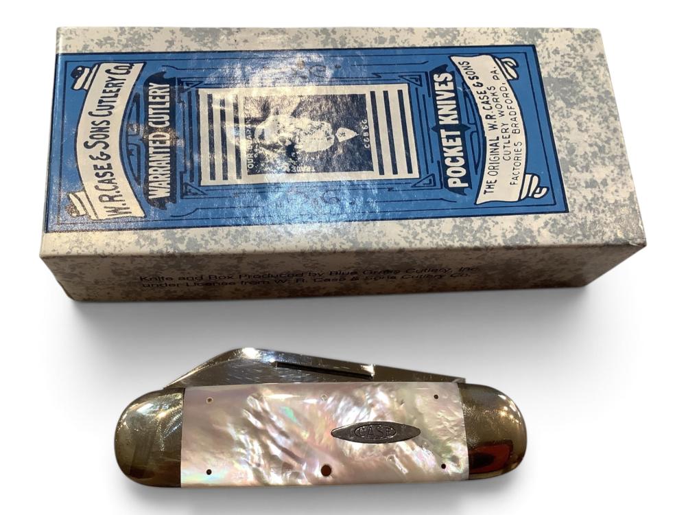 Case Classic 2 Blade Pocket Knife, MOP 5.5”