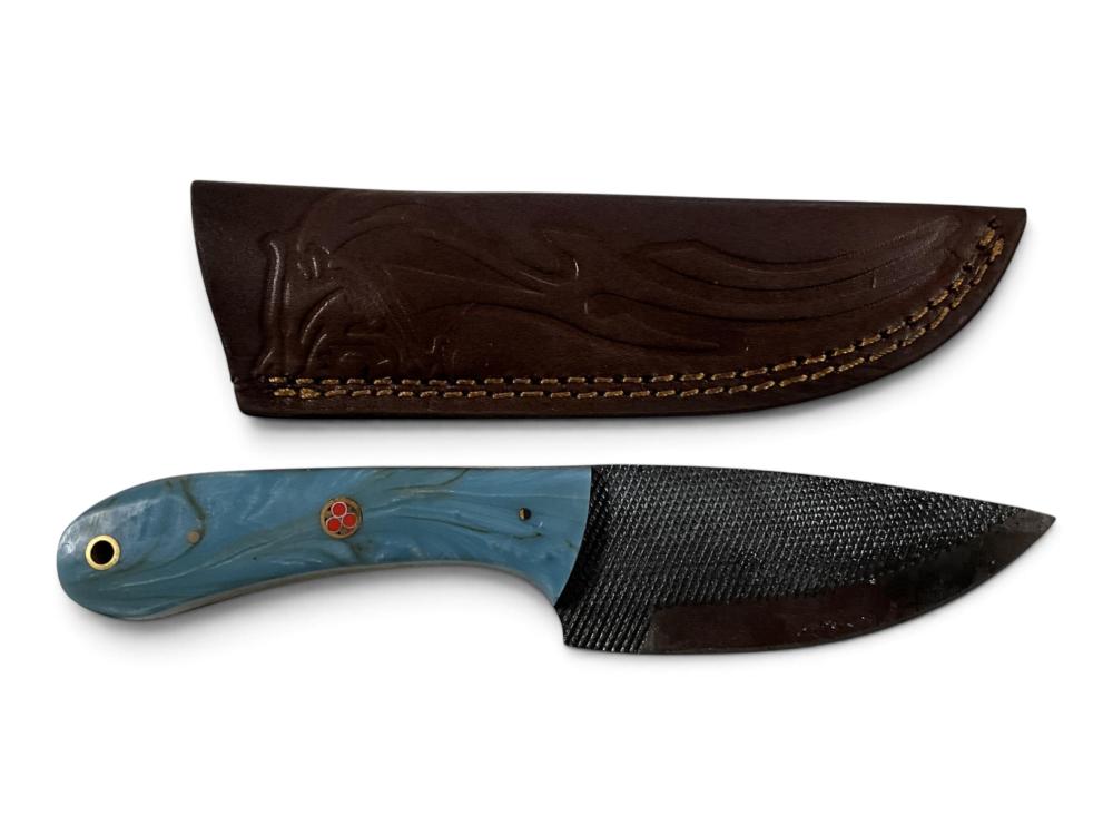 Forged Steel Knife w/ Sheath