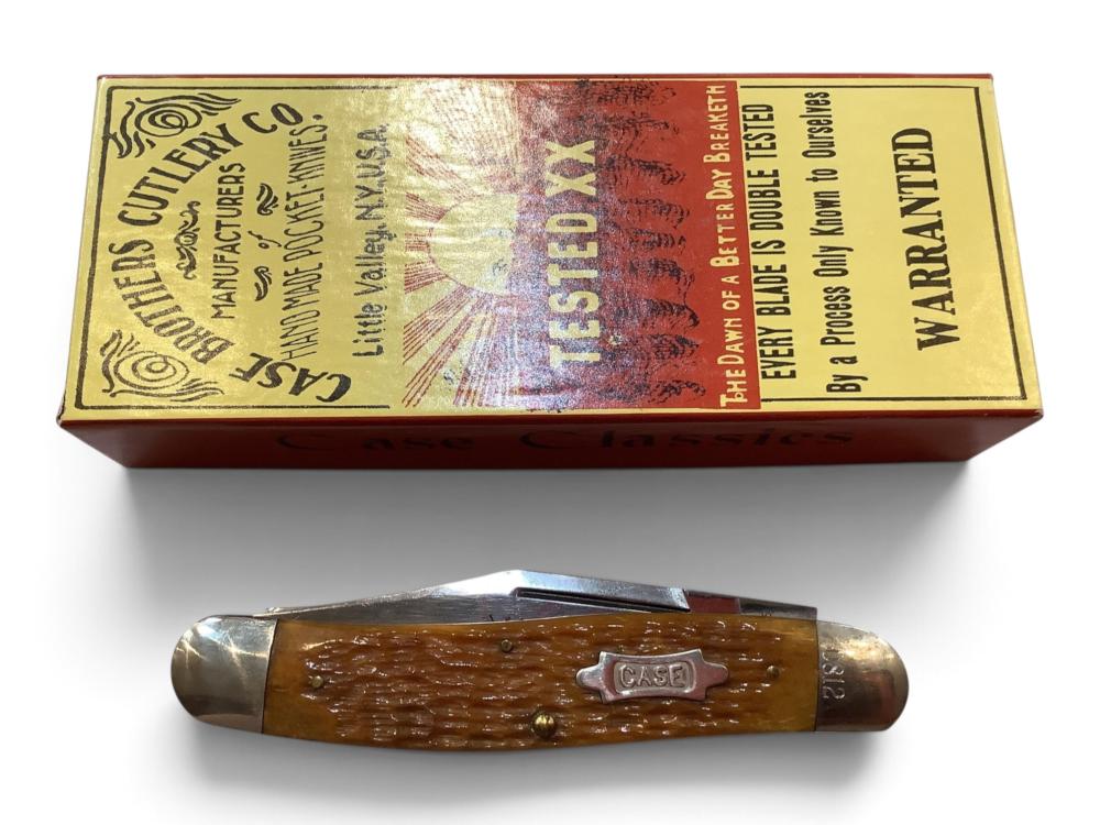 Case Classic 3 Blade Pocket Knife 4”