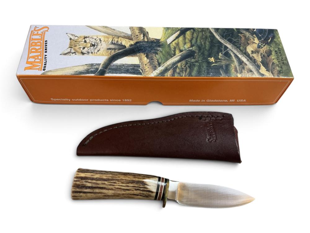 Marbles Fixed Blade Hunting Knife 7”