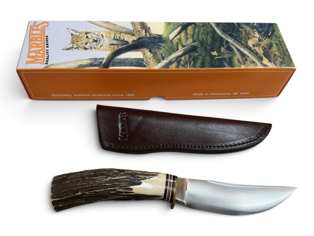 Marbles Fixed Blade Hunting Knife 9”