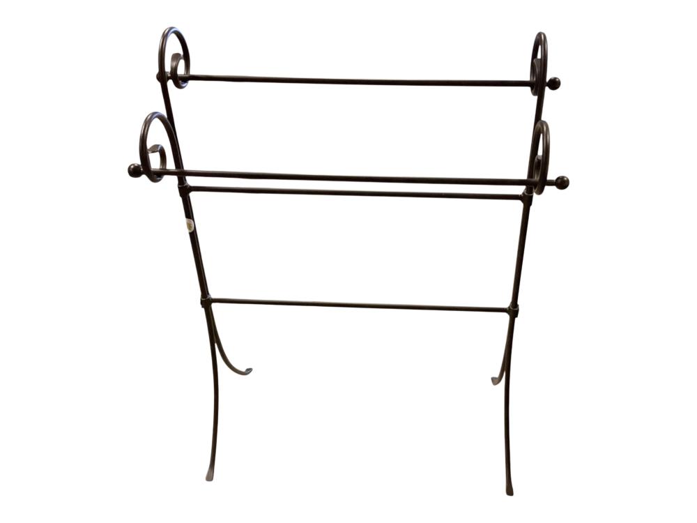 Wrought Iron Quilt Rack** 30x36x14.5”