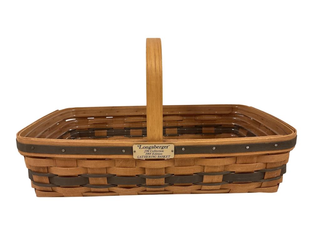 Longaberger Medium Gathering Basket 1988