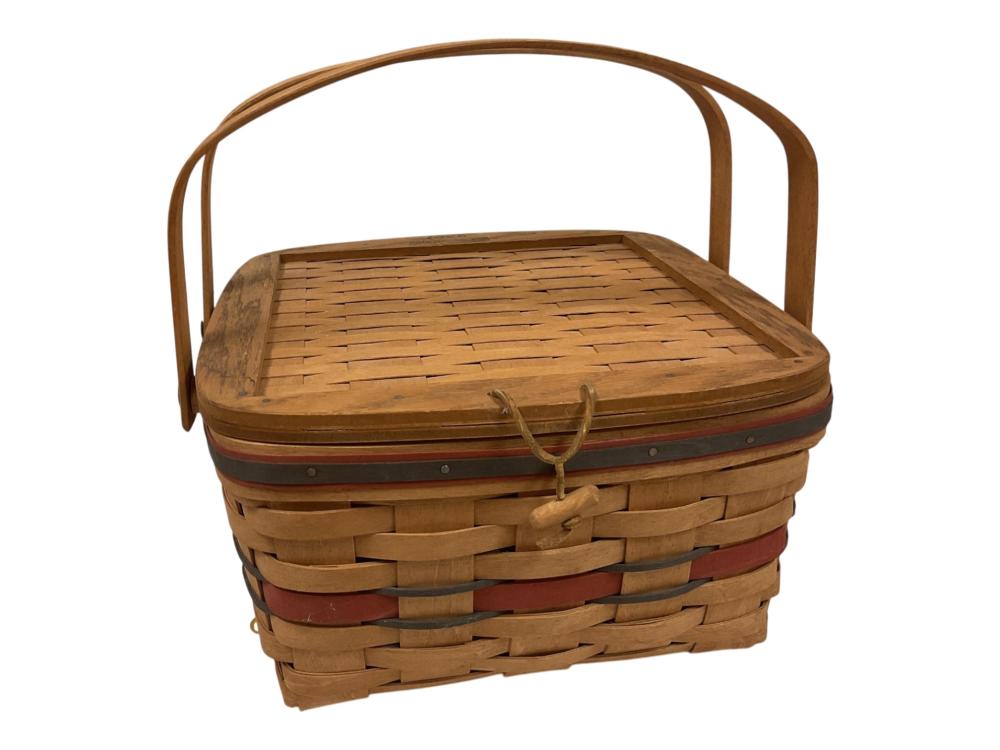 Longaberger Crisco American Pie Basket 1991