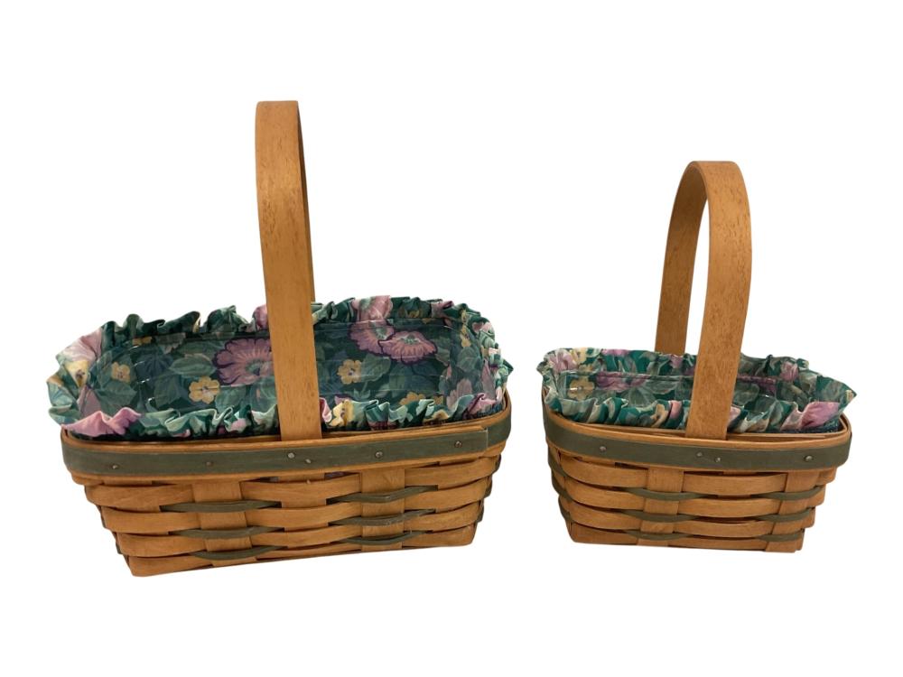 Longaberger (2) Easter Basket