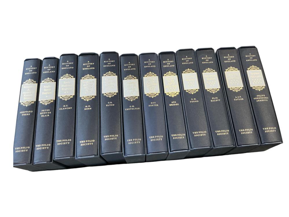 A History of England 12 Volume Set by The Folio Society