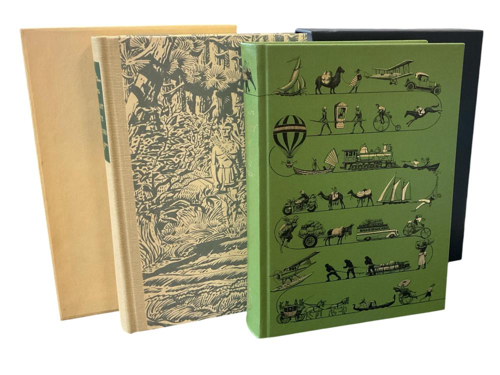 The Last of the Mohicans by James Fenimore, The Heritage Press; A Book of Travellers’ Tales by Eric Newby, The Folio Society 2005