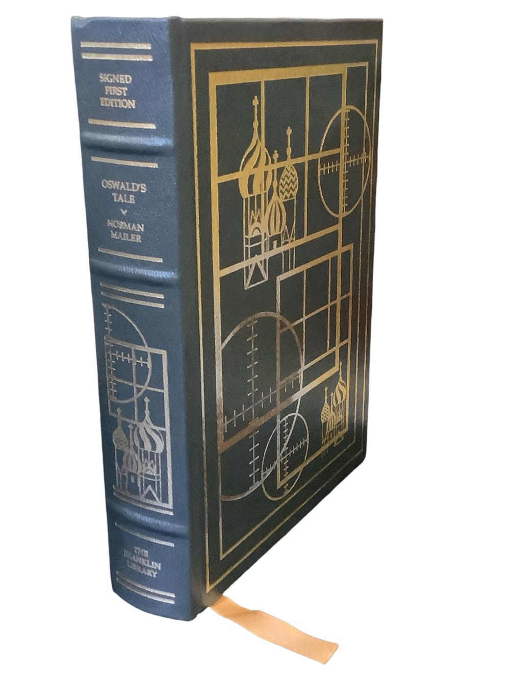 Oswald’s Tale by Norman Mailer, The Franklin Library Signed First Edition