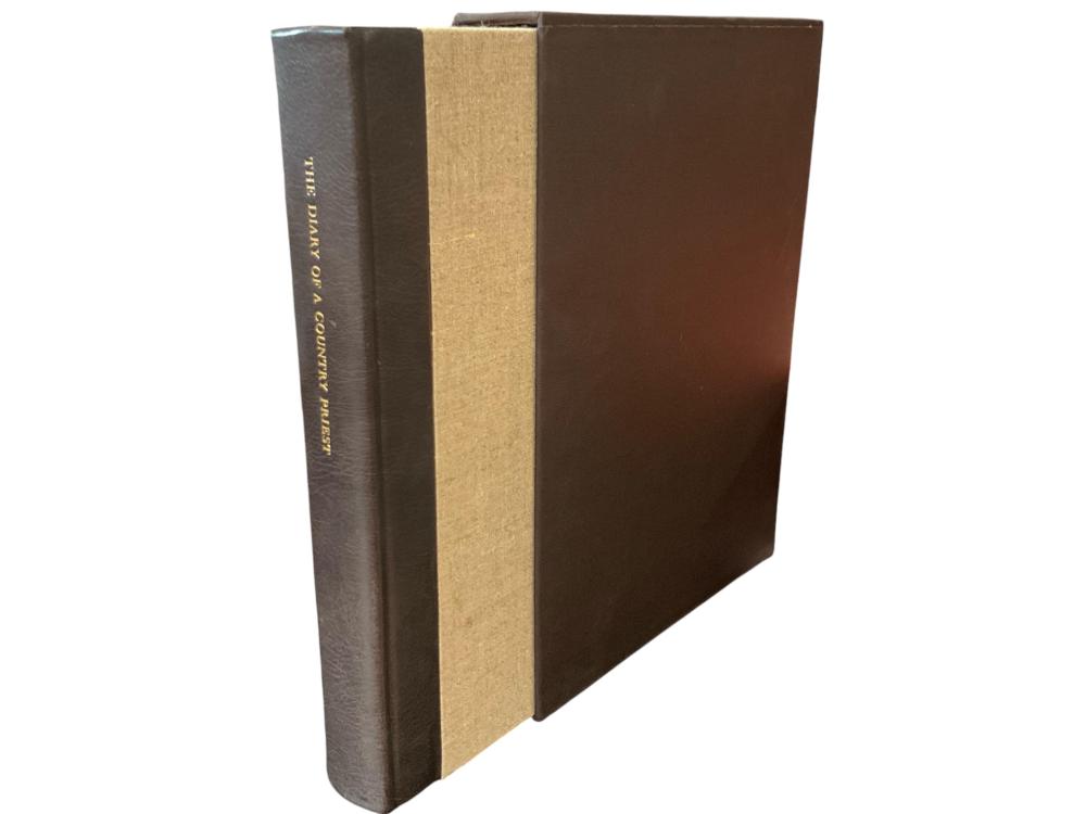The Diary of a Country Priest with Wood Engravings by Fritz Eichenberg - Signed and Numbered by Illustrator, The Limited Editions Club 1986