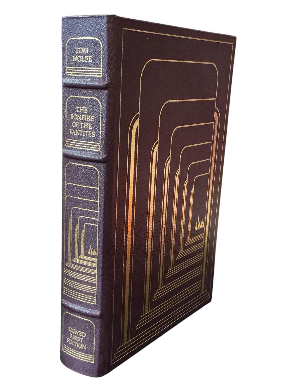 The Bonfire of the Vanities by Tom Wolfe; The Franklin Library Signed First Edition