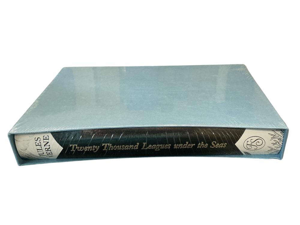 Twenty Thousand Leagues Under the Seas by Jules Verne; The Folio Society; New in Shrink Wrap