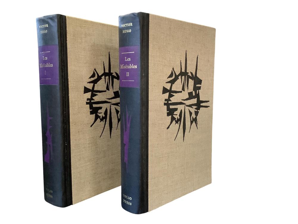 Les Miserables I and II by Victor Hugo; Folio Press 1976