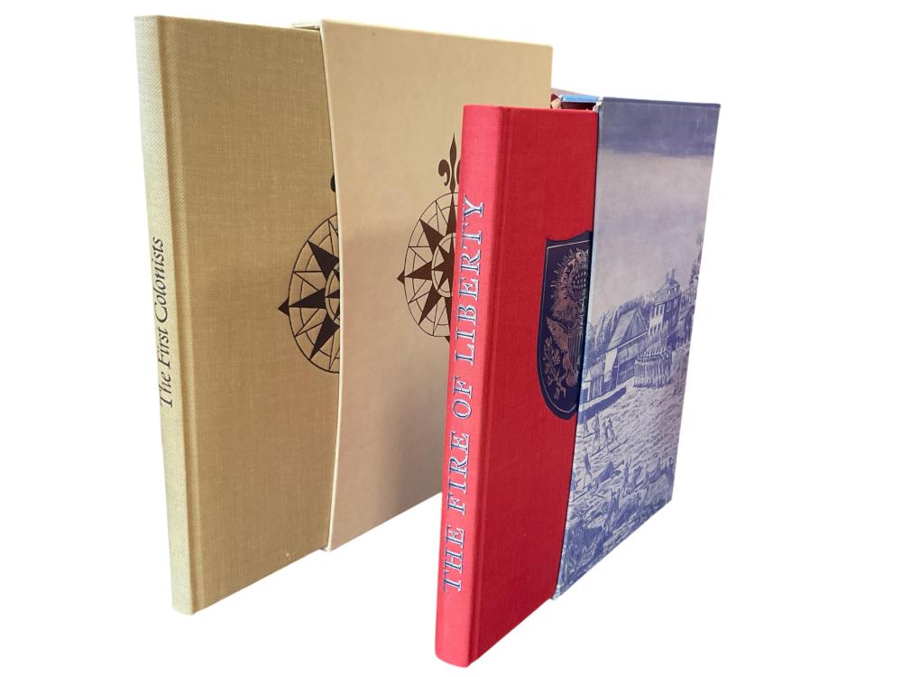 The Fire of Liberty, Compiled, Edited with an Introduction by Esmond Wright; The First Colonist: Hakluyt’s Voyages to North America, Introdu
