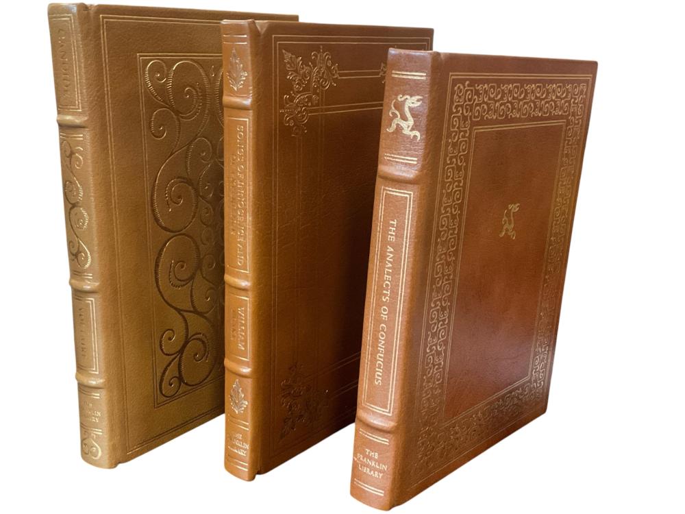 Candide by Voltaire; Songs of Innocence and of Experience by William Blake, The Analects of Confucius, Translated and Annotated by Arthur Wa
