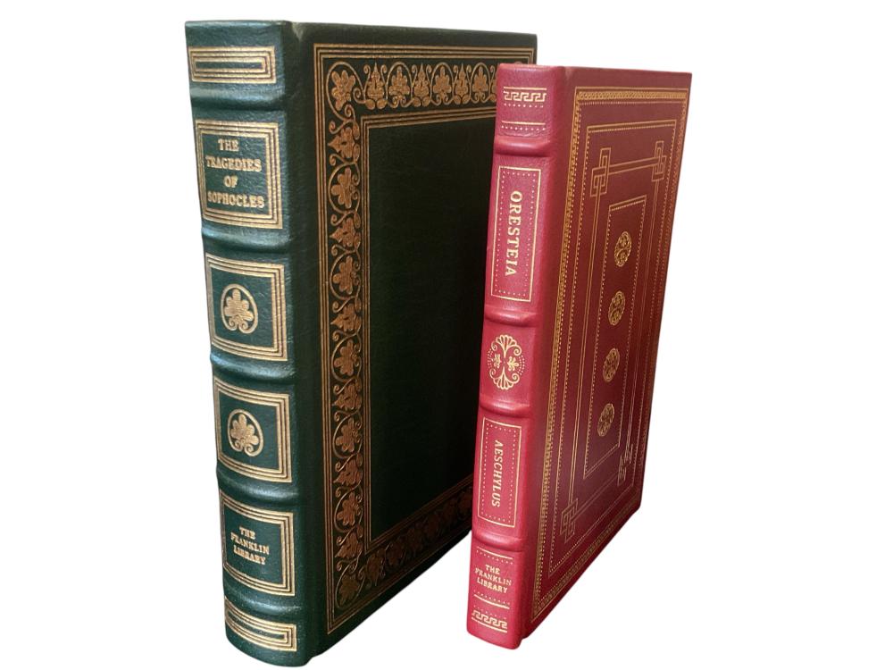 The Tragedies of Sophocles, The Franklin Library 100 Greatest Books of All Time; Aeschylus: Oresteia, Translated by Richmond Lattimore, The 