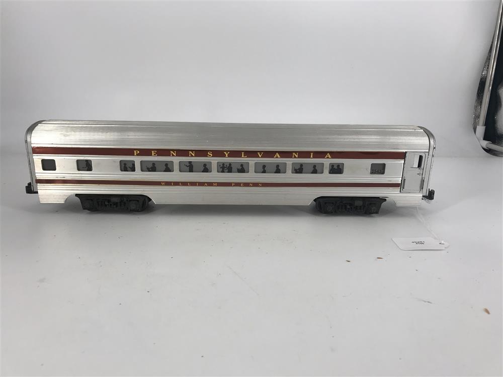 LIONEL POSTWAR O GAUGE 2543 PENNSYLVANIA WILLIAM PENN PULLMAN CAR
