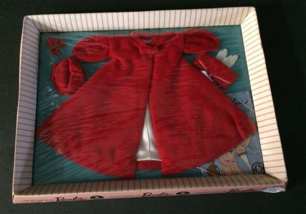BARBIE OUTFIT "RED FLAME" #939 IN ORIGINAL PACKAGING. BOX COLOR IS GOOD, ORIGINAL CELLO INTACT, RETAINS PRICE STICKER.