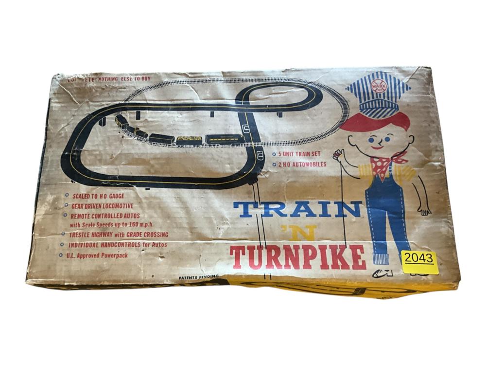 Vintage Electric Train ‘n Turnpike