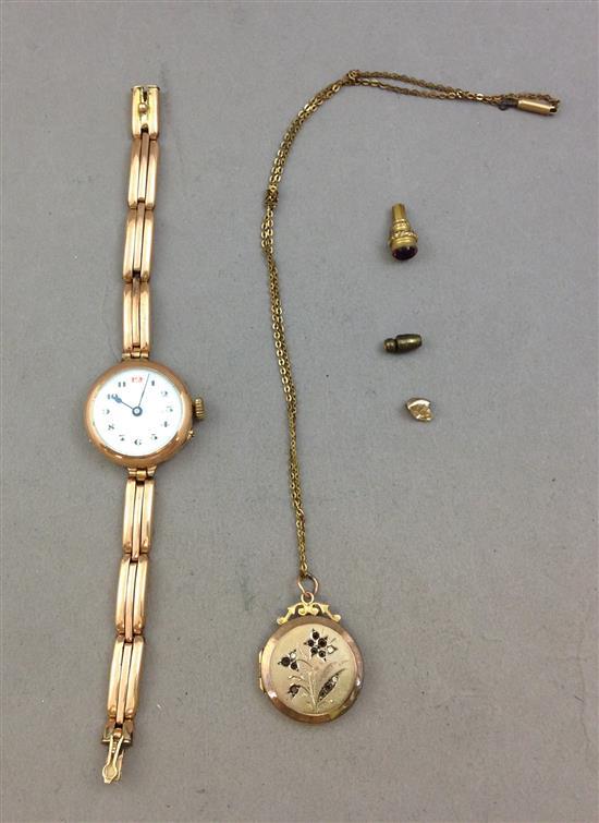 LOT INCLUDING VINTAGE STAMP... image